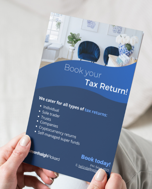 Greenhalgh Pickard tax return brochure